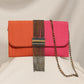 Mia Colour Block Clutch