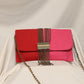 Mia Colour Block Clutch