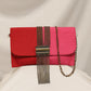 Mia Colour Block Clutch