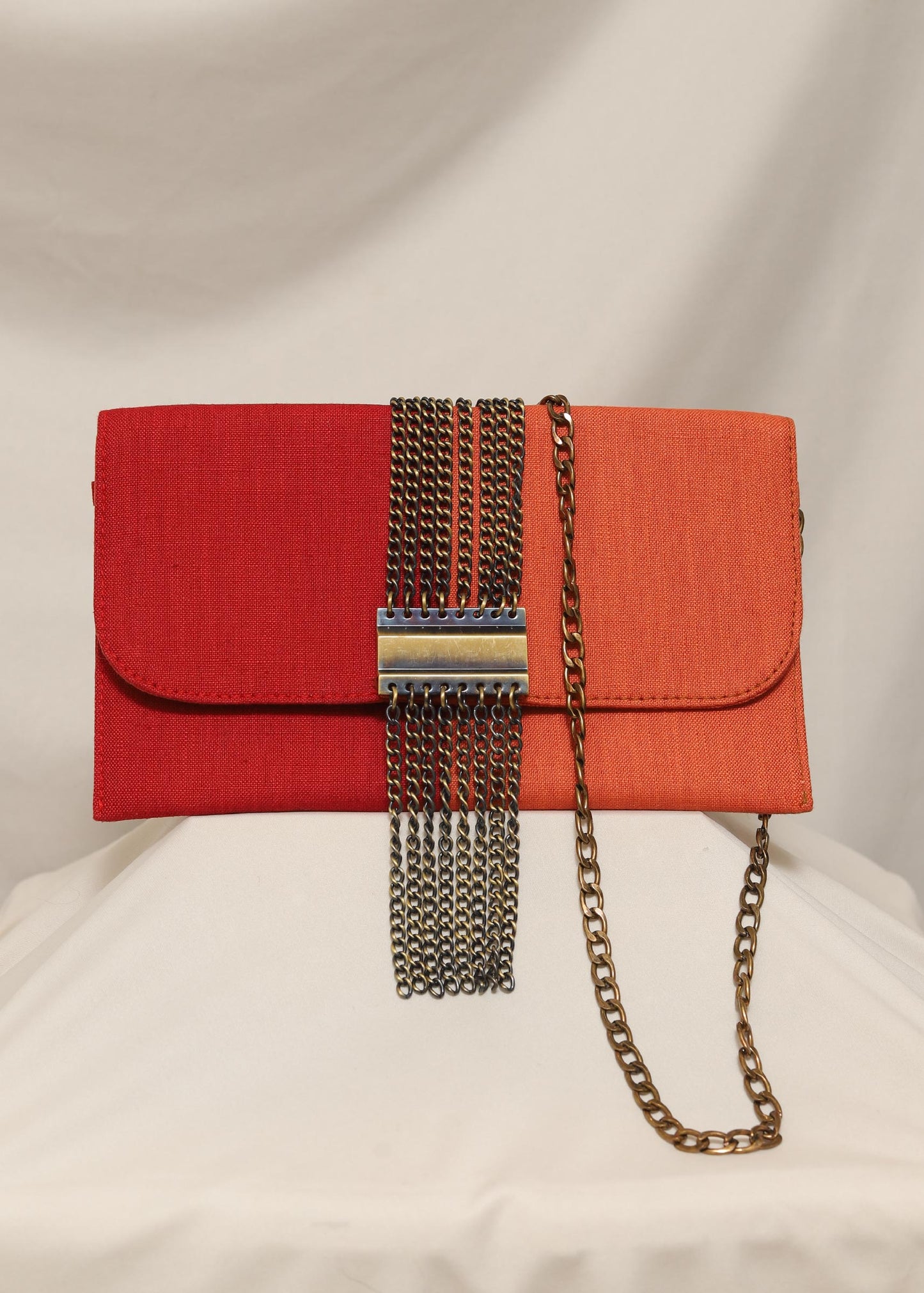 Mia Colour Block Clutch