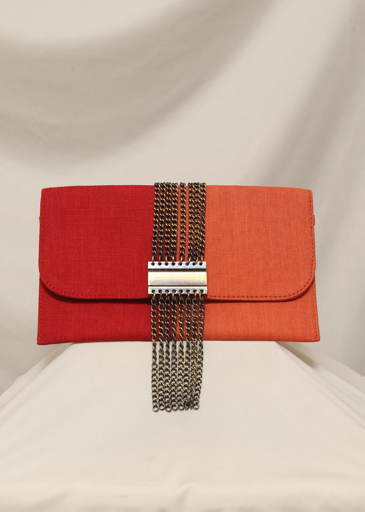 Mia Colour Block Clutch