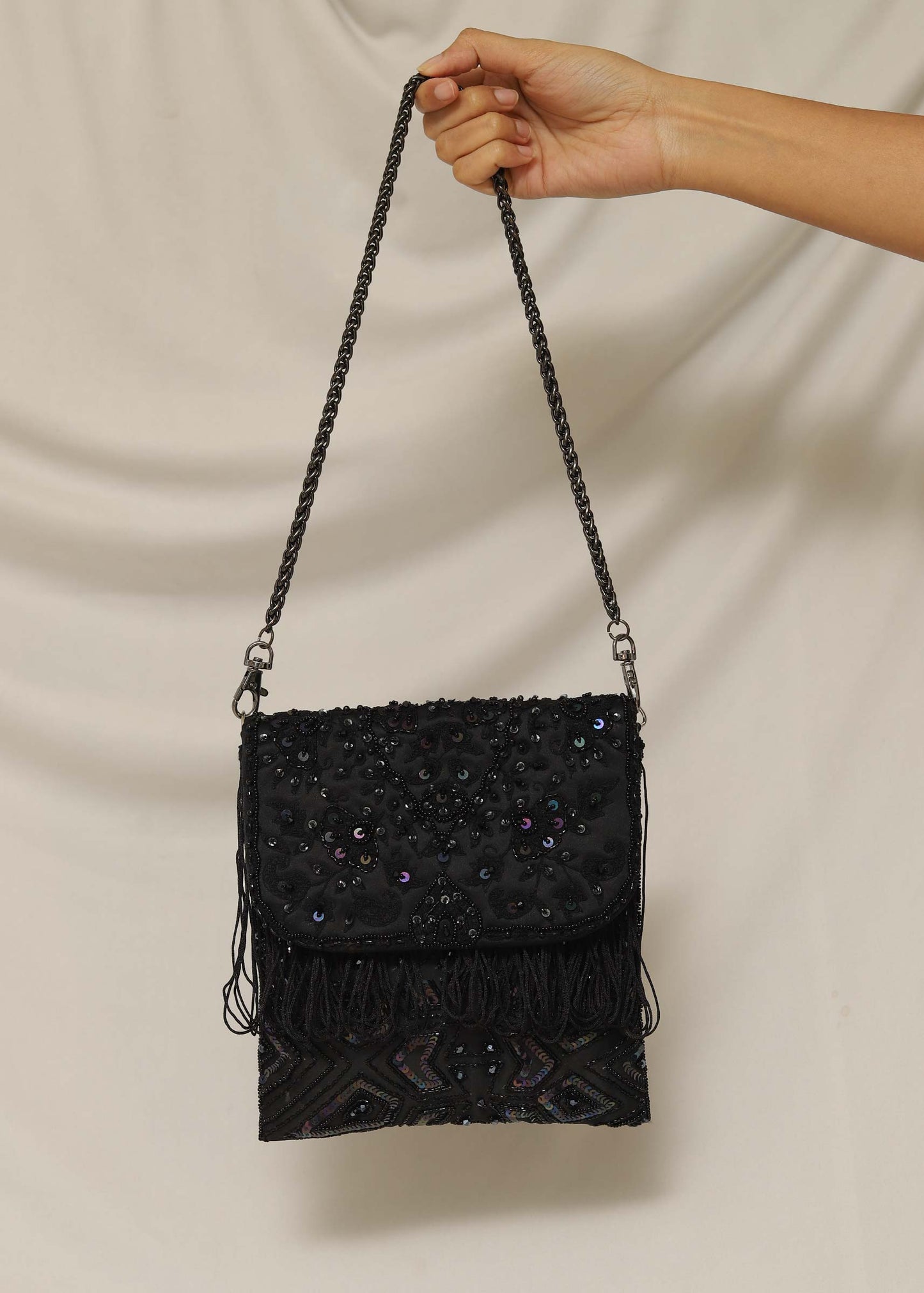 Lava Black Clutch